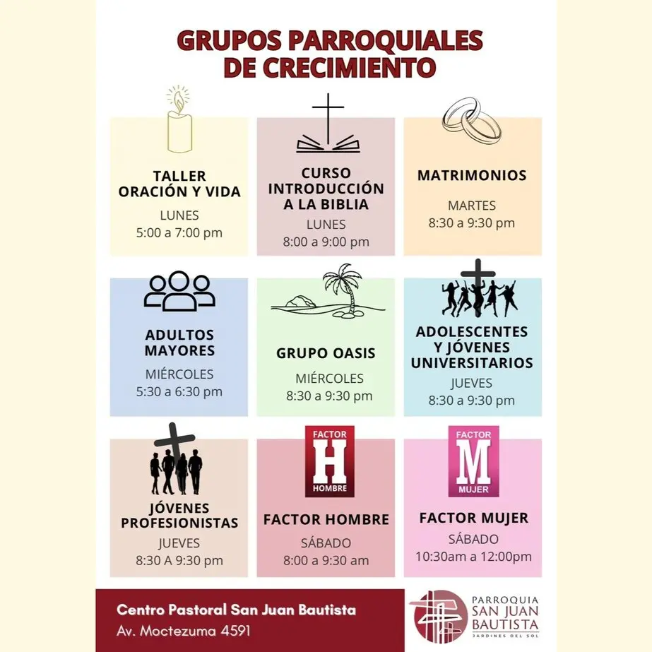 Grupos parroquiales de crecimiento